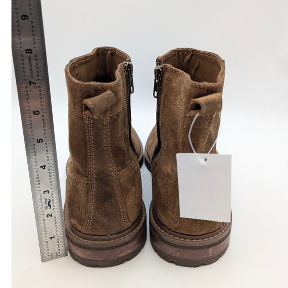 Johnston & Murphy Barret Boots Men's Brown Waxed Suede Size US13M EU46 - Picture 5 of 12